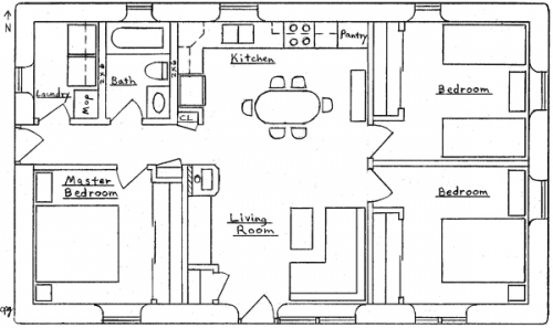 3 Bedroom House Plans