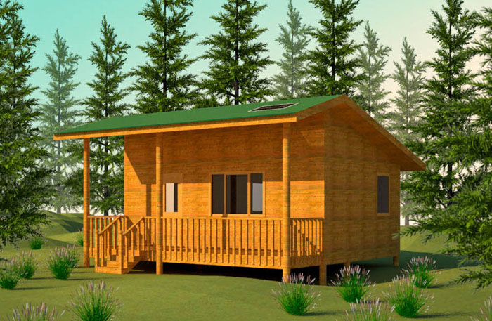 Wilderness Cabin Plan