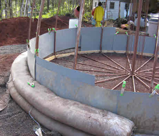 concrete dome homes underground